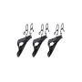 Sony Pack de 10 clip unique vertical a utiliser avec l'ECM-77 Noir