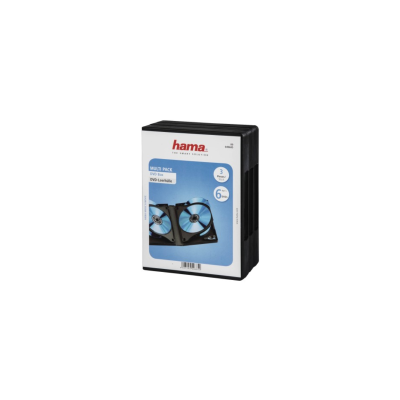 Hama Boitier Pour 6 Dvd Noir 3P