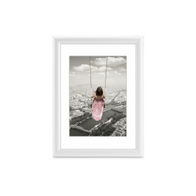 Hama Cadre Plastiq "Swing" Argent 50X70