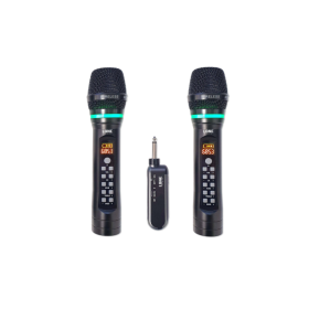 Lone Audio Double micro HF avec récepteur Bluetooth indépendant