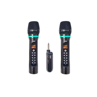 Lone Audio Double micro HF avec récepteur Bluetooth indépendant
