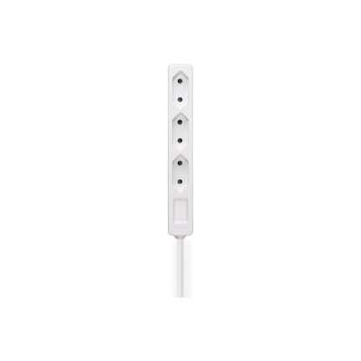 Hama Multiprise 3 X 6A 2,50M Blanc