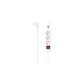 Hama Multiprise 3X16A + 2Xusb-A 17W Blc