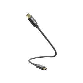 Hama Cable Usb-C/Usb-C 0,2M Nylon/Nr