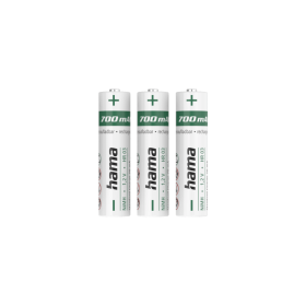 Hama Accu Nimh Aaa Micro 700 Mah 3 Pcs