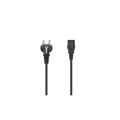 Hama Cable Alim. Tripolaire Noir 1,50M