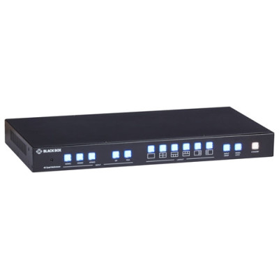 BlackBox Affichage 4 canaux Quad Multiviewer 4K60, HDMI, DisplayPort