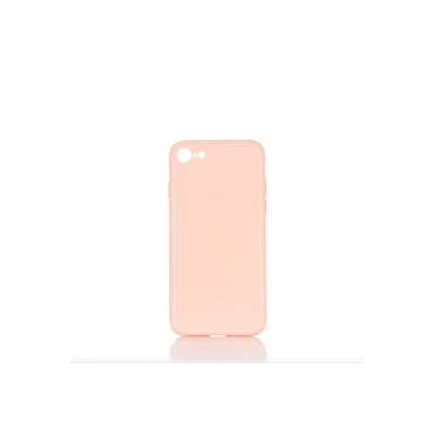 WE Coque de protection GLASS APPLE IPHONE 7/8/SE 2020 Rose poudré