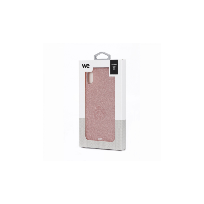 We coque de protection PAILLETTES APPLE IPHONE XR Rose