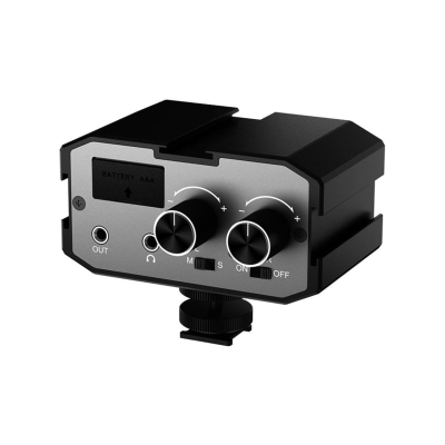 COMICA 3.5mm Dual-Groups Audio Mixer