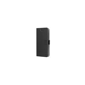 WE Etui de protection UNIVERSEL AUTOCOLLANT - M - 4.5'' à 5.2'' Noir