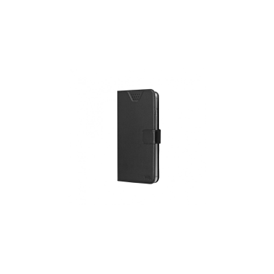 WE Etui de protection UNIVERSEL AUTOCOLLANT - M - 4.5'' à 5.2'' Noir