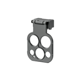 Tilta Adaptateur d'objectif fileté Khronos 17 mm pour iPhone - Gris