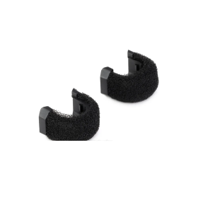 SHURE Lot de 2 bonnettes anti-vent noires pour MOVEMIC
