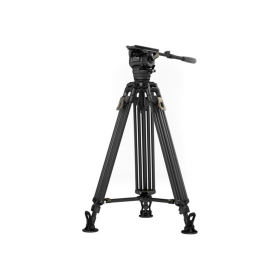 Tilta Trépied carbone 2 sections Tête fluide 75 mm Cine (12 kg)