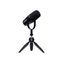 Shure Bundle MV7+ micro Podcast USB-C et XLR noir avec stand de table