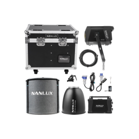 Nanlux Projecteur Evoke 2400B avec Flight Case et Reflecteur en sac