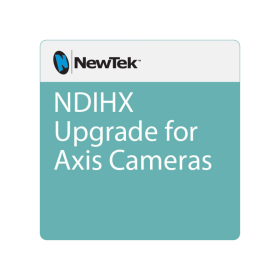 Vizrt NDI|HX Upgrade for Axis Cameras