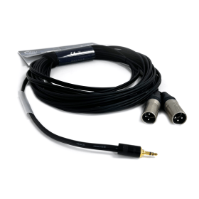 Cordon Jack 3.5 Stereo Male vers 2 XLR Male - 2m