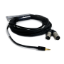 Cordon Jack 3.5 Stereo Male vers 2 XLR Male - 3m