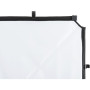 Lastolite Toile Rapide Skylite Large 2mx2m Noir/Blanc