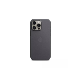 Apple Coque tissage fin Iphone 15 Pro Max avec MagSafe - Black