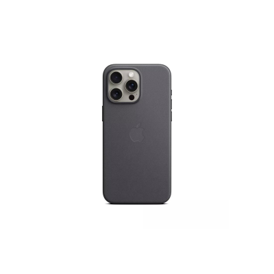 Apple Coque tissage fin Iphone 15 Pro Max avec MagSafe - Black