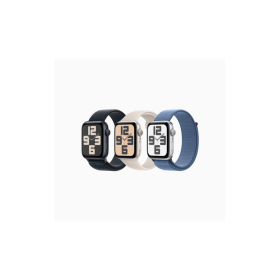 Apple Watch SE GPS+Cell. 40mm Silver Alu Winter Blue Sport Loop