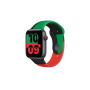 Apple Bracelet 44mm Black Unity Sport Band S/M