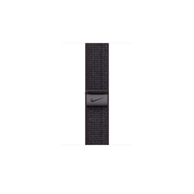 Apple Bracelet 45mm Black/Blue Nike Sport Loop