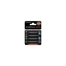 PANASONIC ENELOOP PRO Blister 4 Piles Rechargeables AA NiMh 2500mAh