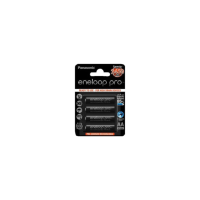 PANASONIC ENELOOP PRO Blister 4 Piles Rechargeables AA NiMh 2500mAh