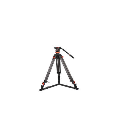 COMAN - Trépied Vidéo Carbone tête Q7+ H.max 171cm, supporte 12Kgs