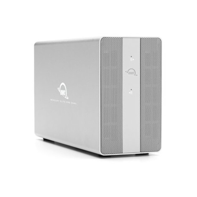 OWC Mercury Elite Pro Dual 24TB Bureau USB 3.2 (10Gb/s) + Hub 3 ports