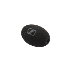 Sennheiser Bonnette anti-vent Grand pour HME 26 logo Sennheiser blanc