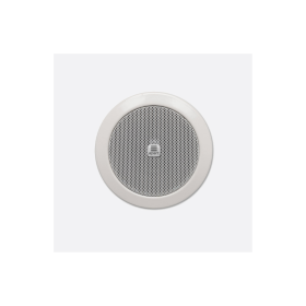 Biamp Haut-parleur rond,  4'' / dble cone / 6W-100V,  blanc