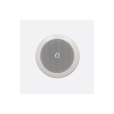 Biamp Haut-parleur rond,  4'' / dble cone / 6W-100V,  blanc