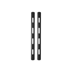 Kondor 1" PPSH 15mm Rod (Threaded, Raven Black) - 2 Pack