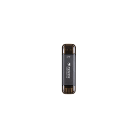 Transcend 2TB External SSD ESD310C USB 10Gbps Type C/A Black