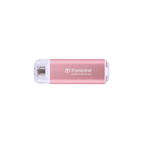 Transcend 1TB USB External SSD ESD310P USB 10Gbps Type C/A Pink