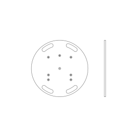 ASD 1/2 Lest 22Kg Pour Embase 600 x 600 x 30mm
