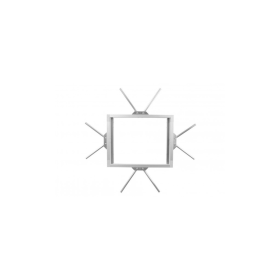 Velvet Rabbit Ears aluminum frame for 1x1 panels