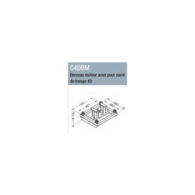 ASD Berceau moteur Acier Pour Carré de Levage 4D ST 500