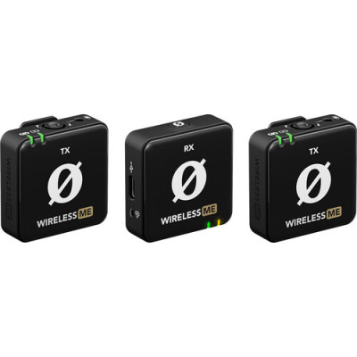 Rode WirelessME Dual Système de microphone numérique sans fil Noir
