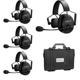 CAME-TV Kuminik8 Système intercom DECT sans fil full duplex 4 casques