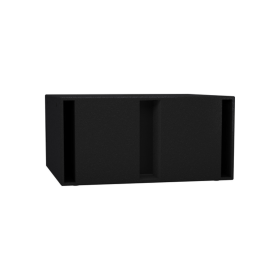 TANNOY Subwoofer passe-bande. 2 x HPs 300 mm. 1600 W/4 O. Noir