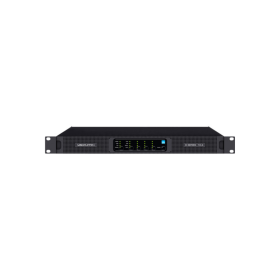 Labgruppen Amplificateur 1U, 4x250W / 4 O avec DSP. Entrées analog