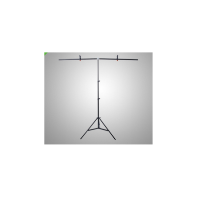 VISICO Support de fond d'écran barre en T, H 1,90m, largeur 1,50m
