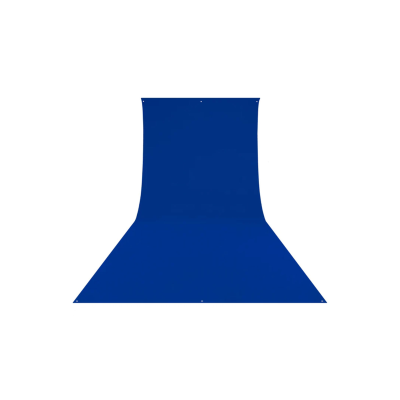 Westcott Kreukvrije Achtergrond   Chroma Key Blauw (2,7 x 6,1m)