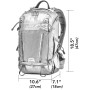 Mindshift Sac à dos GEAR BACKLIGHT™ 18L -Daypack Gris